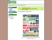 Tablet Screenshot of lenouveaureveil.com